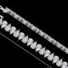 Pear tennis bracelet