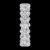 Oval eternity band