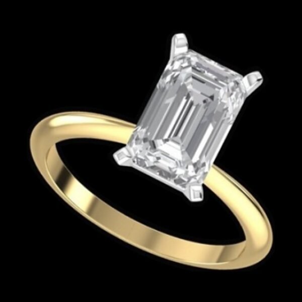 Emerald solitaire