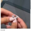 Solitaire studs · 2 ct